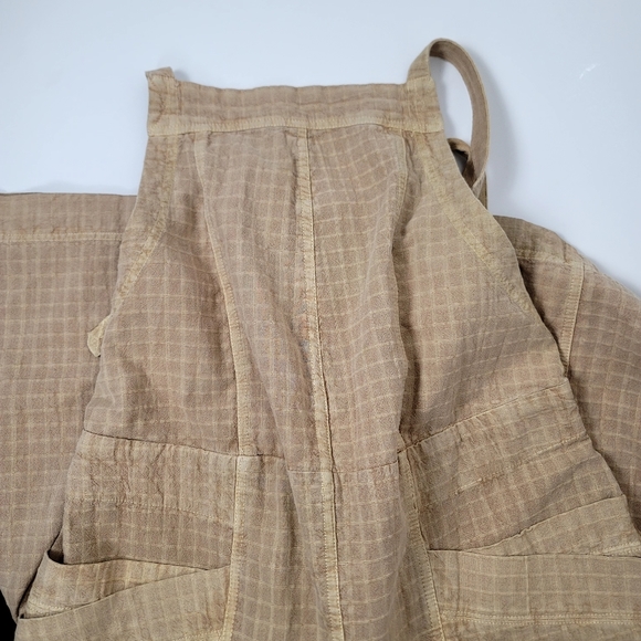 Free People Savannah overalls size large tan brown in color - Picture 6 of 14